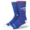 Toronto Blue Jays MLB Stance Authentic Twist Jays Crew Socks Stance Socks 400642620336