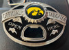 Iowa Hawkeyes NCAA Official Tailgater Pewter Belt Buckle Siskiyou Sports 650966794286