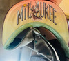 Milwaukee Bucks NBA Vintage Bucks Logo Snapback Hat Reebok 