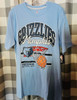 Memphis Grizzlies NBA Throwback Design Authentic T-shirt UNK 195590731905