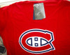 Women's Large Montreal Canadiens NHL V-Neck Logo T-shirt Brand new with tags