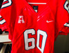 AAC patch on shoulder #60 on front shoulders and back Adult XL Houston Cougars NCAA Nike Team Issue Football Jersey AAC patch on shoulder #60 on front shoulders and back Adult XL Houston Cougars NCAA Nike Team Issue Football Jersey