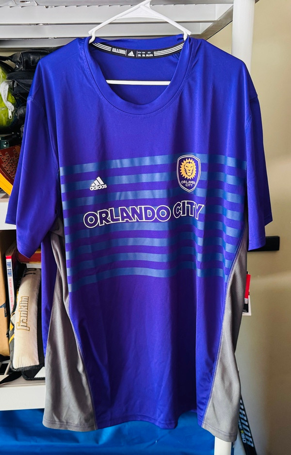 Orlando City MLS Adidas Authentic Performance Team Shirt