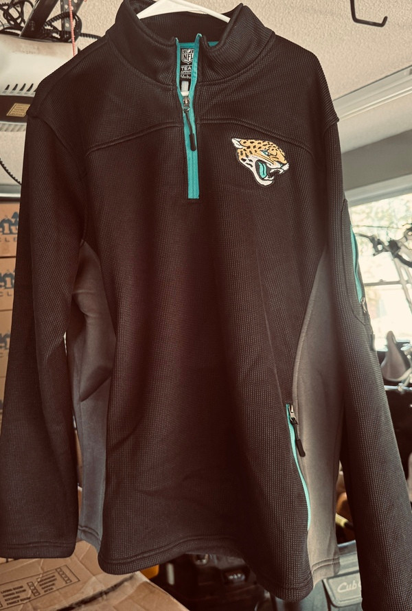 Jacksonville Jaguars Authentic Thermal Quarter Zip Jacket