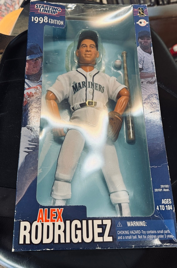 Seattle Mariners MLB 1998 Alex Rodriguez 12 inch Figure
