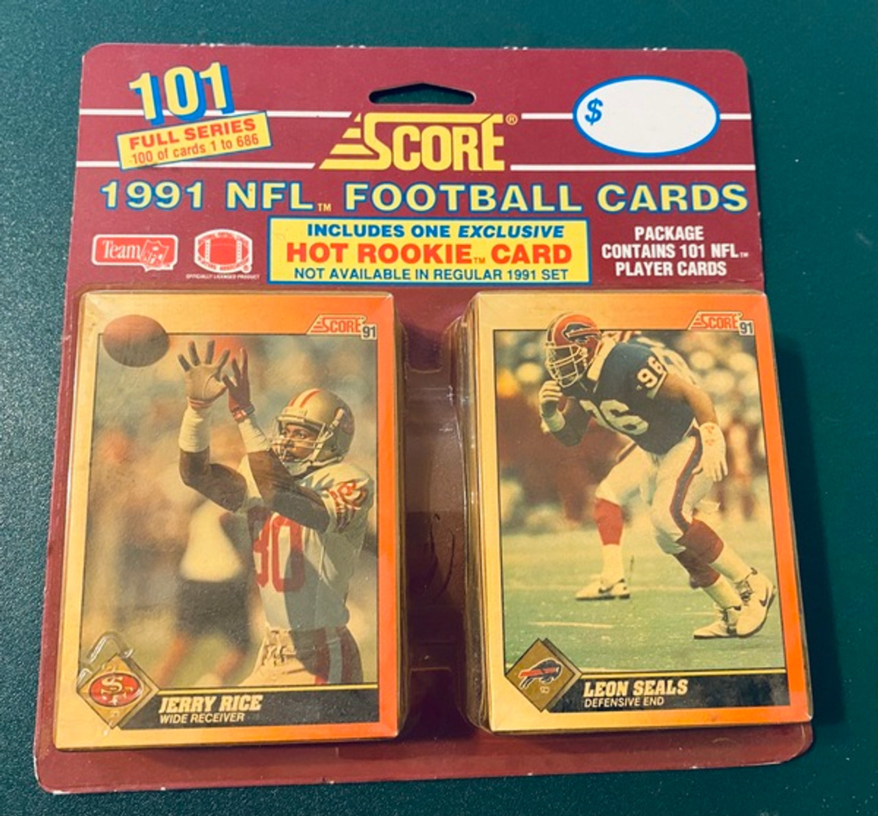 1990 & 1991 Philadelphia Eagles Football Trading Cards