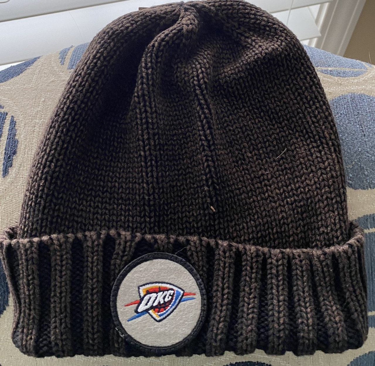 Dallas Mavericks Mitchell & Ness Cuffed Pom Knit Hat