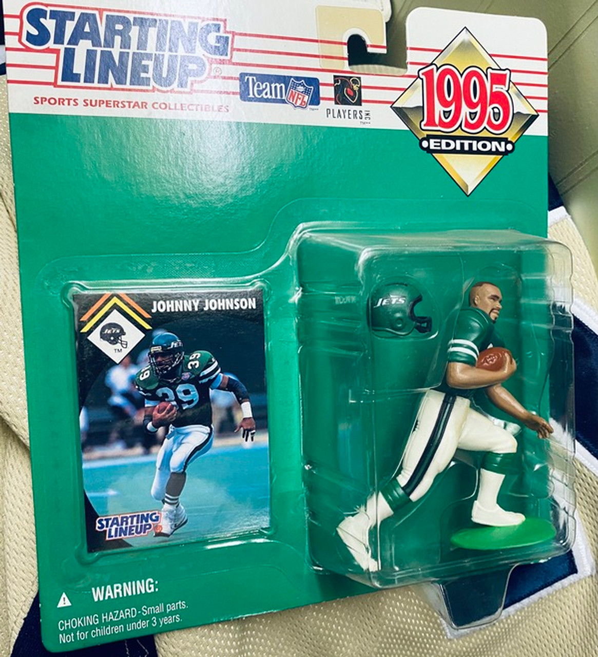 Johnny Johnson NY Jets NFL 1995 SLU FIgure