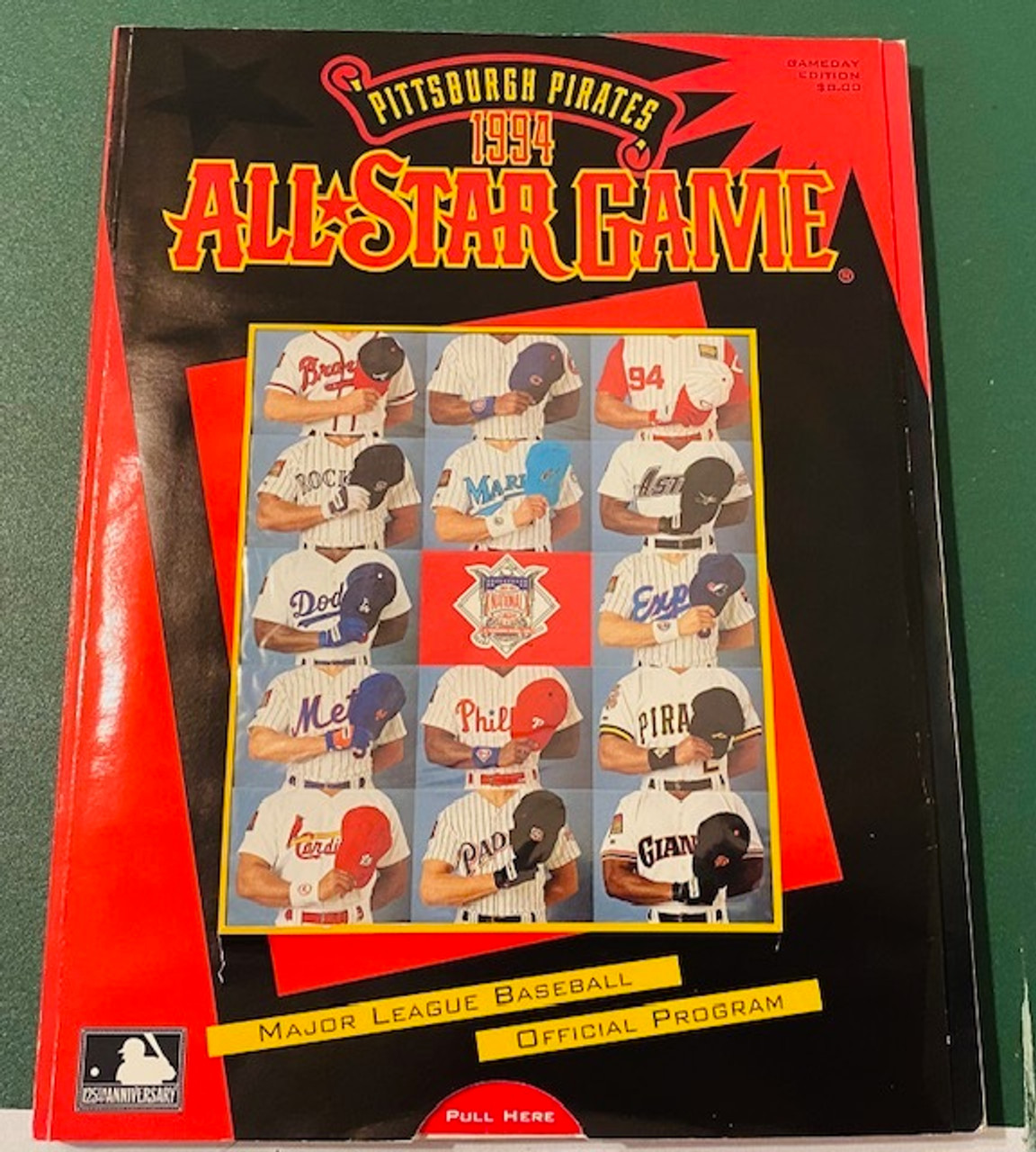 BOSTON RED SOX ALL STAR GAME NATIONAL LEAGUE VINTAGE 1999 MAJESTIC