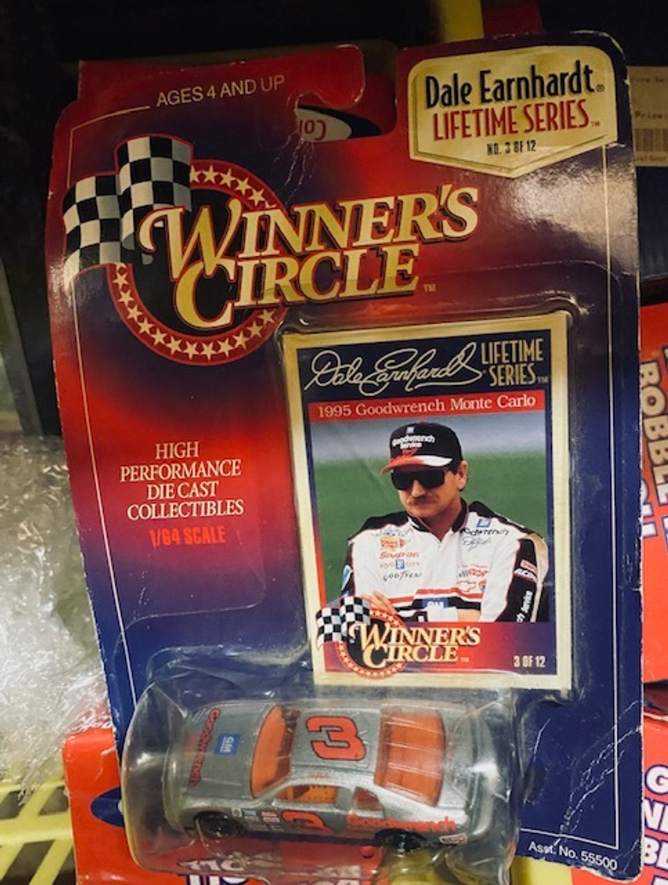 Dale Earnhardt NASCAR #3 Lifetime Series 1/64 Scale Diecast Car