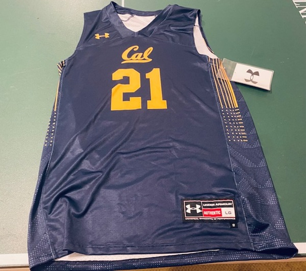 Under Armour Women's Cal Golden Bears Basketball Jersey Sz. S NEW