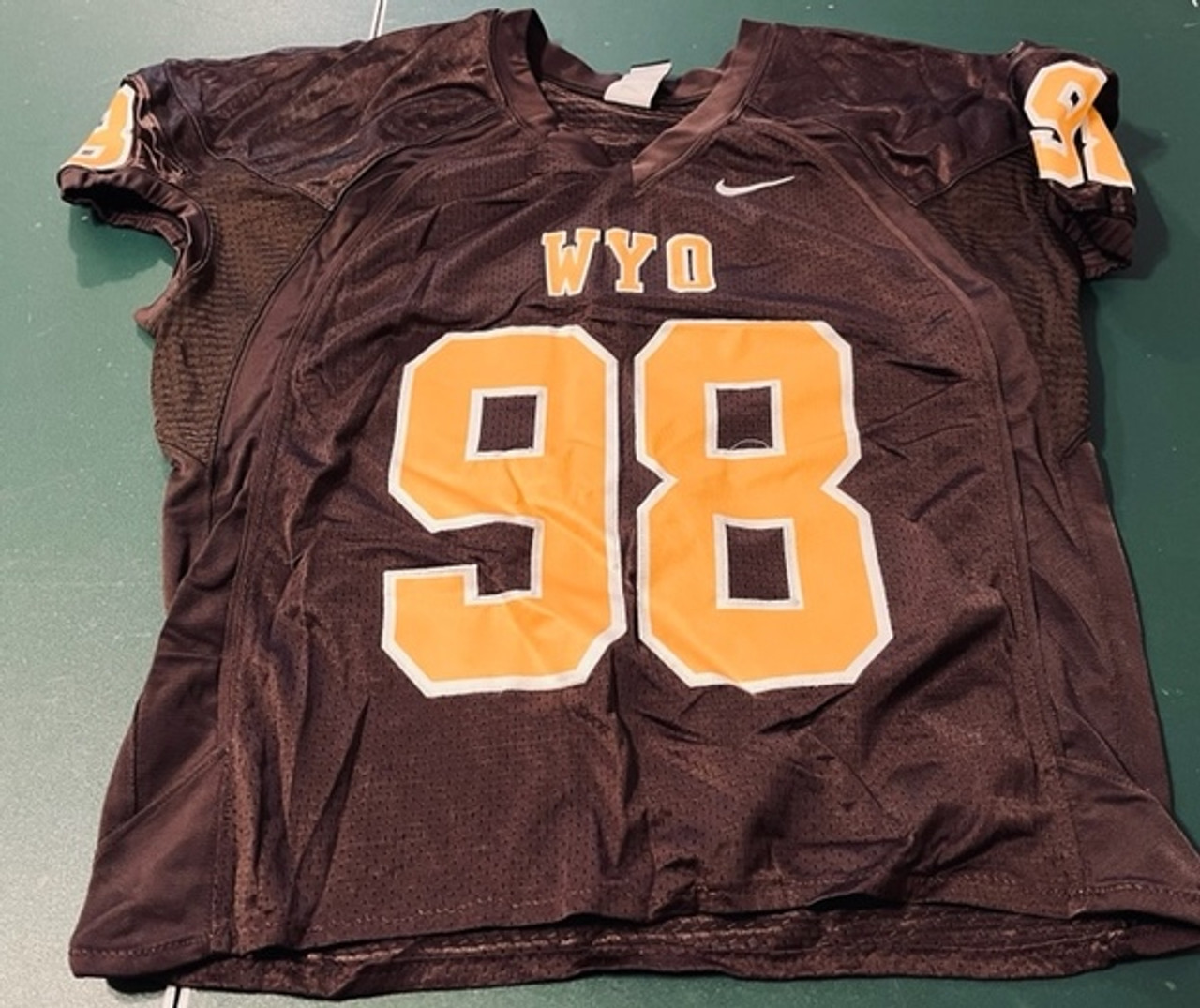 custom wyoming football jersey