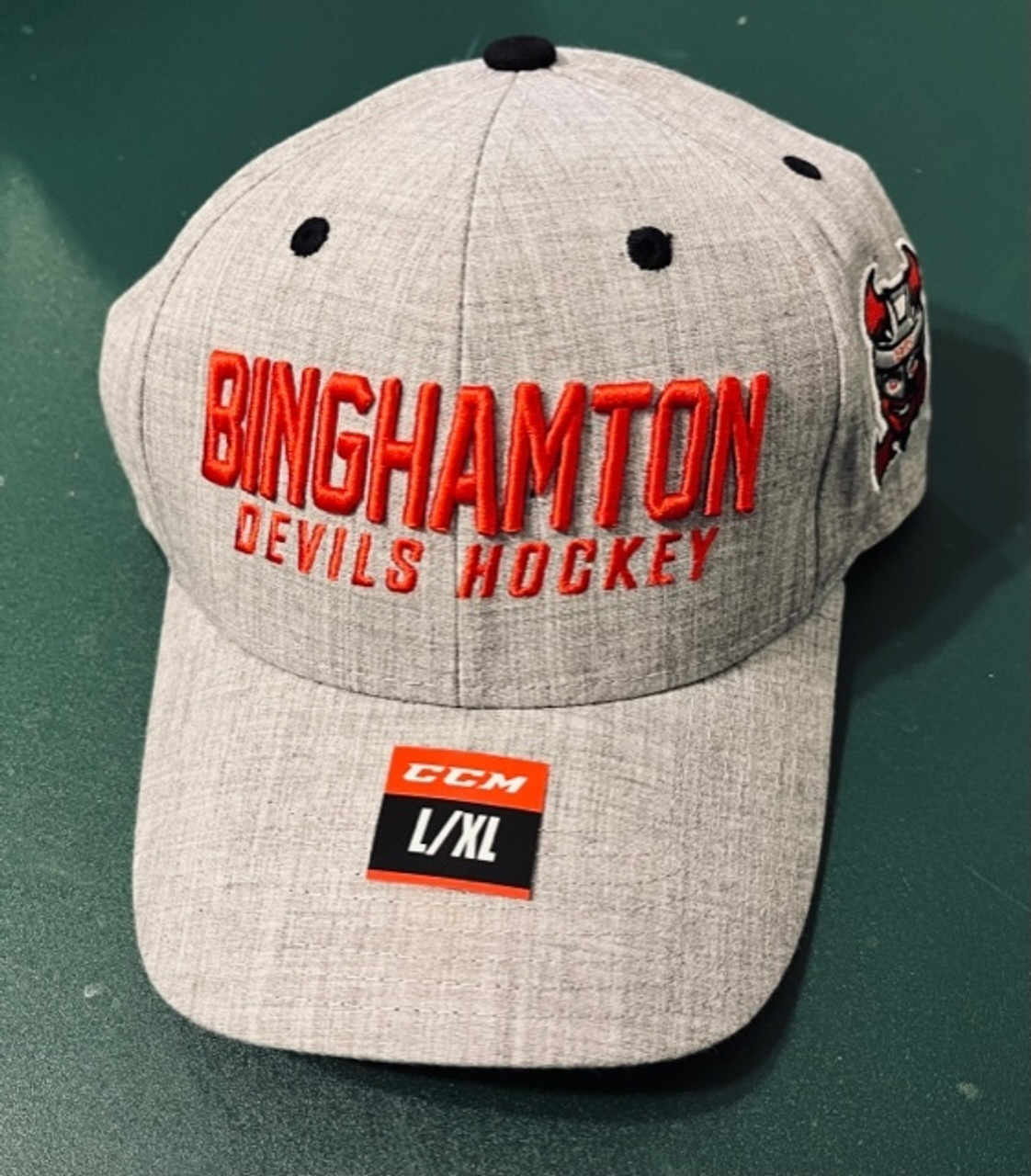 Binghamton Devils AHL Authentic CCM Stretch Fit Team Hat