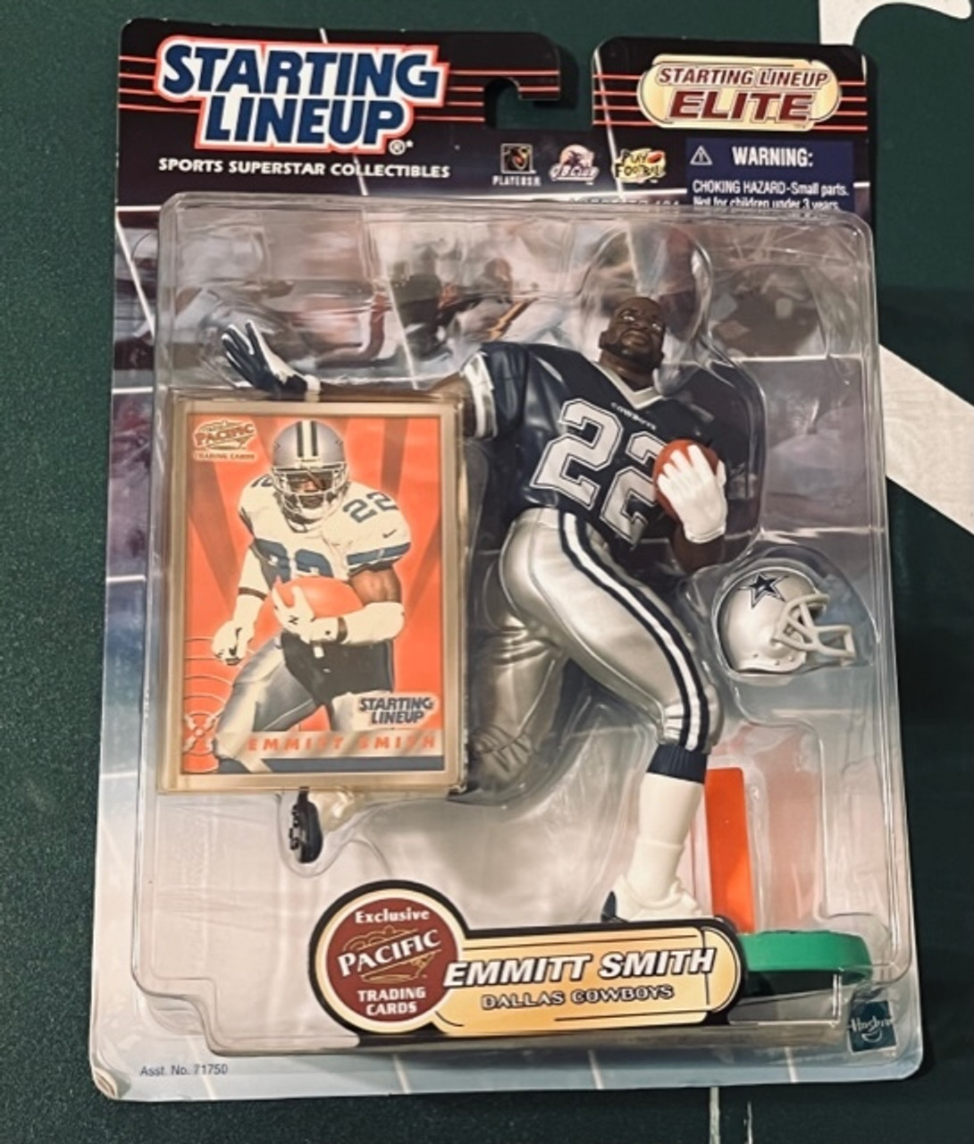 1998 Deion Sanders Dallas Cowboys Starting Lineup NFL Hasbro