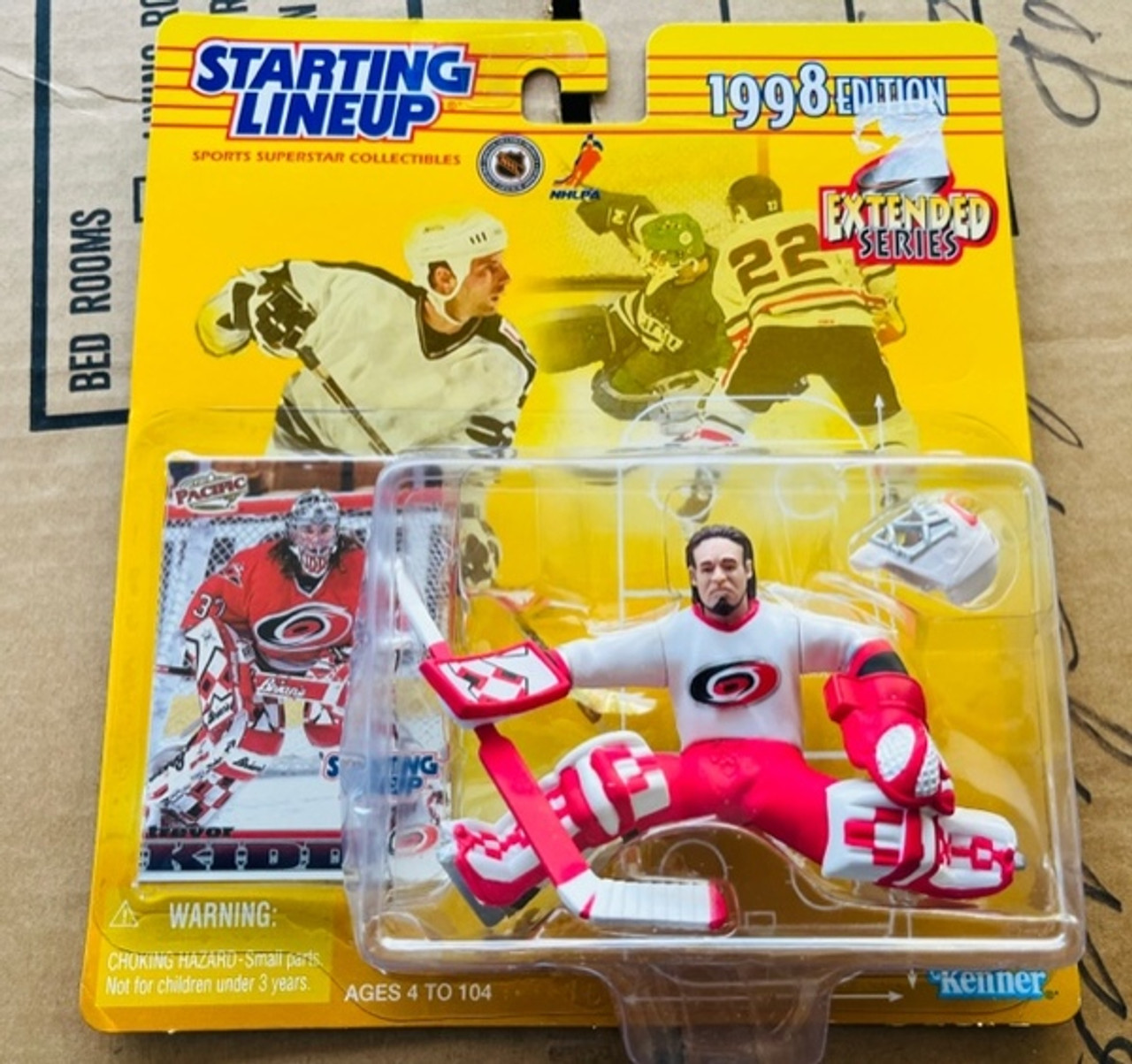 Carolina Hurricanes NHL Trevor Kidd Starting Lineup Figure Carolina Hurricanes NHL Trevor Kidd Starting Lineup Figure