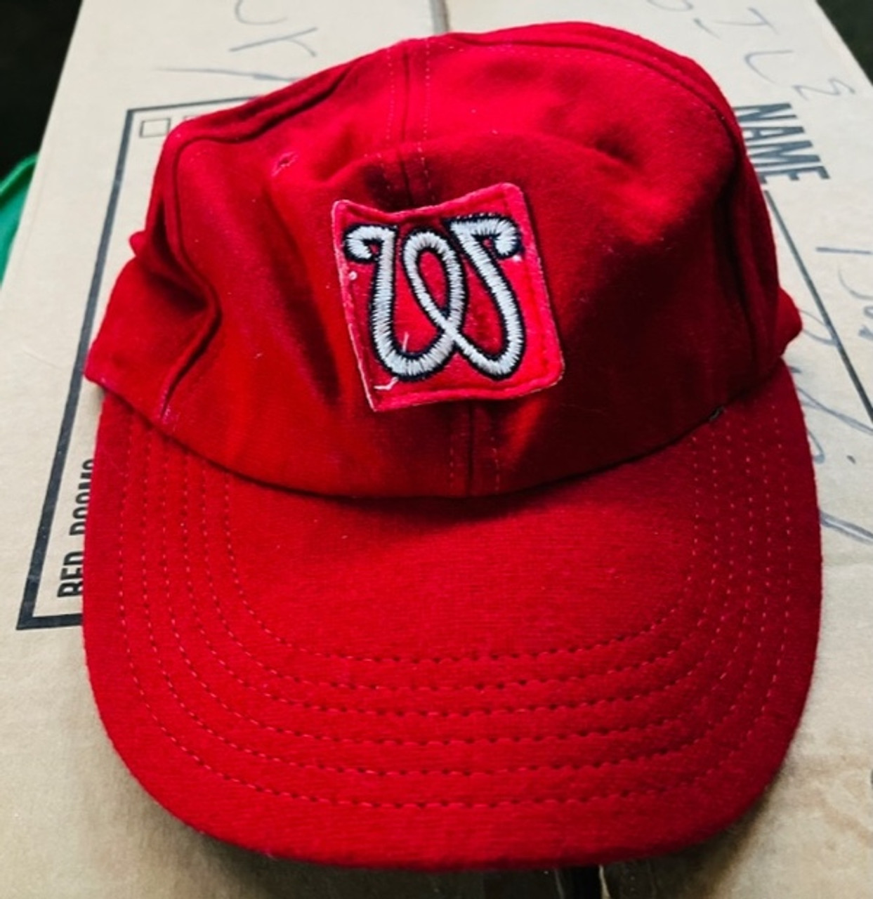 Washington Senators 1936 Game Issued Fitted Baseball Hat (Home) 7