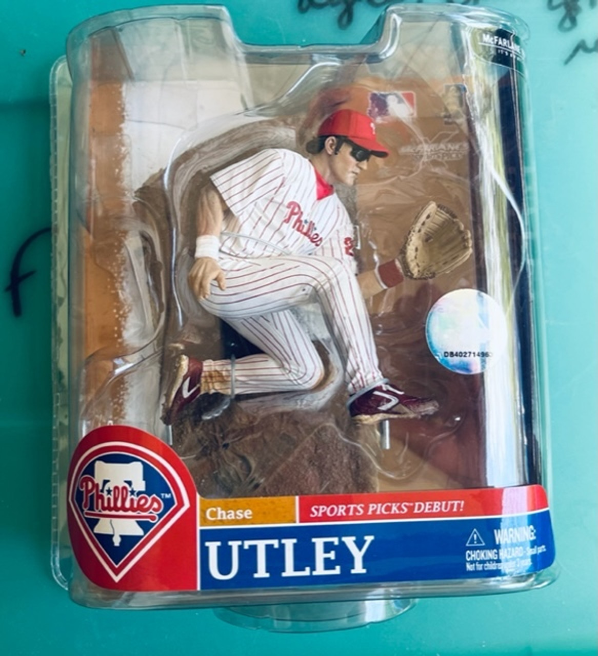 Majestic, Other, Chase Utley Pinstripe Phillies Jersey