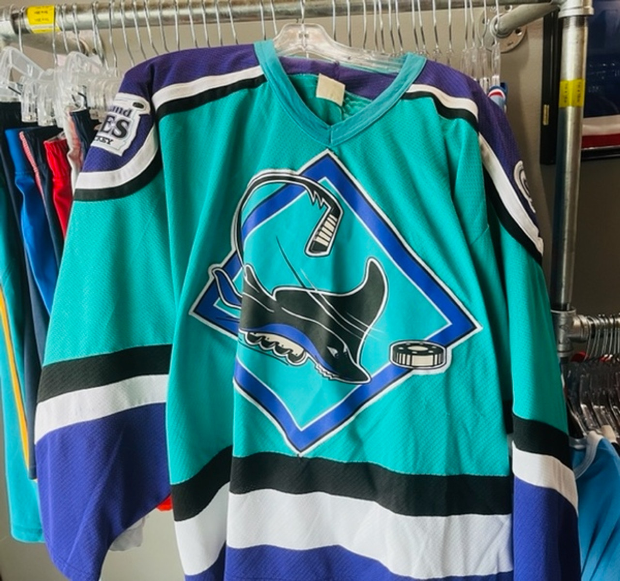 Anaheim Bullfrogs RHI CCM Roller Hockey International Jersey