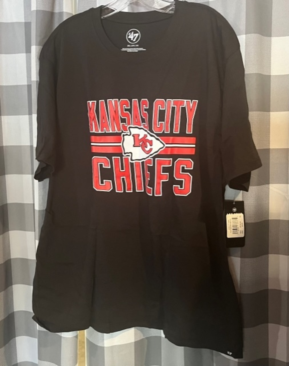 Official Kansas City Chiefs 47 Logo Super Rival T-Shirt White