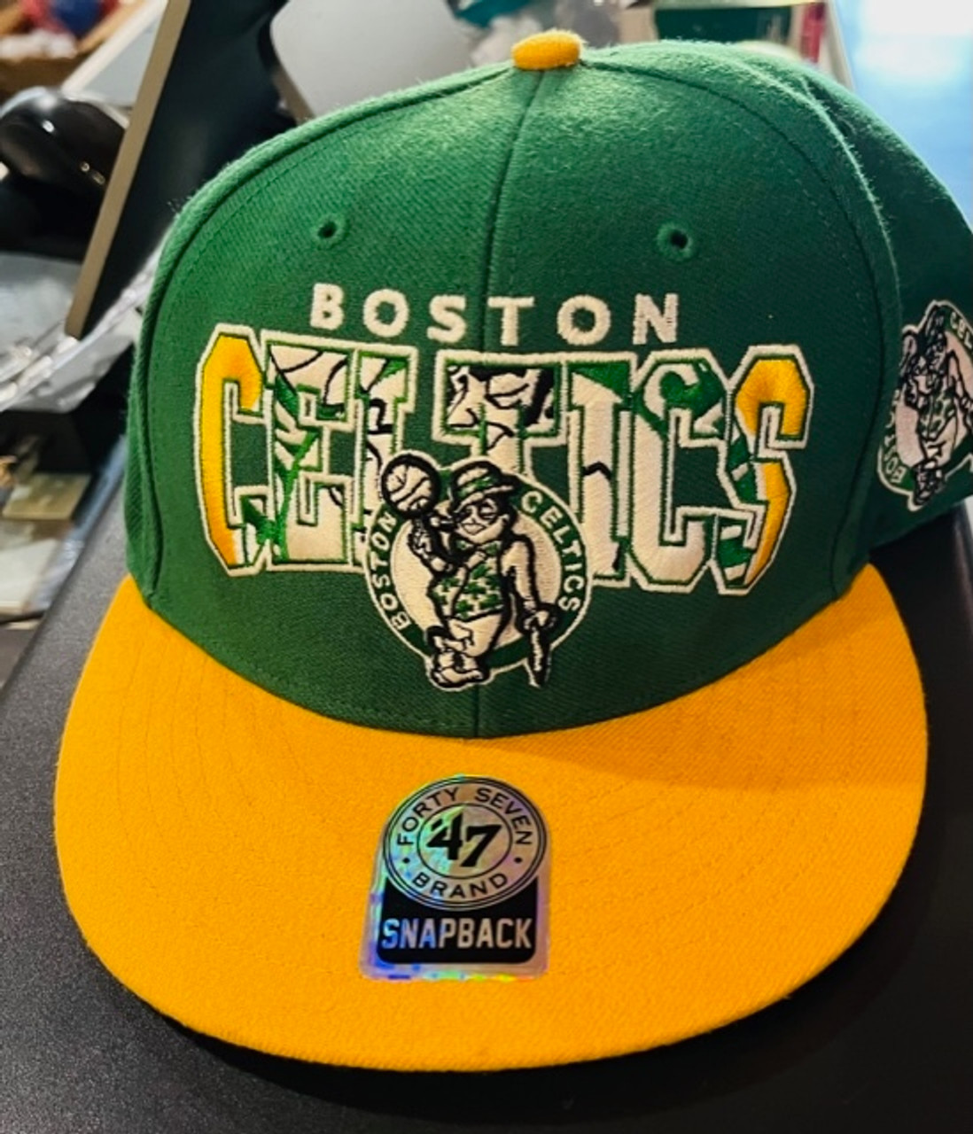 Boston Celtics NBA 47 Brand Hardwood Classics Snapback Hat