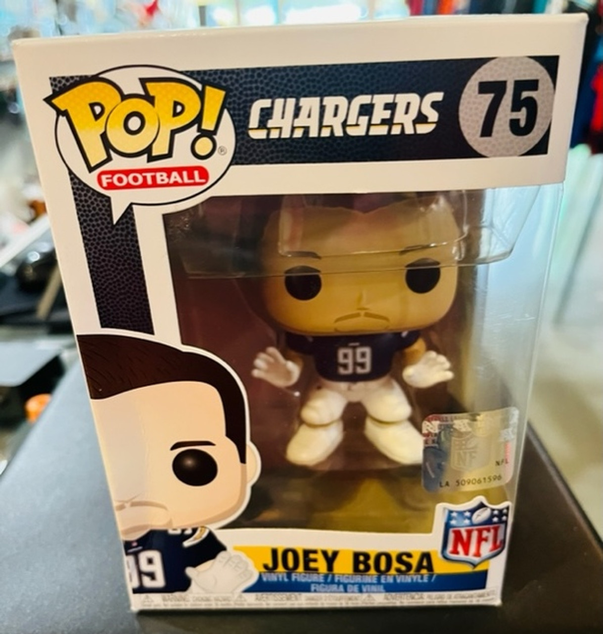 Funko Pop! NFL: Joey Bosa (Chargers Home)