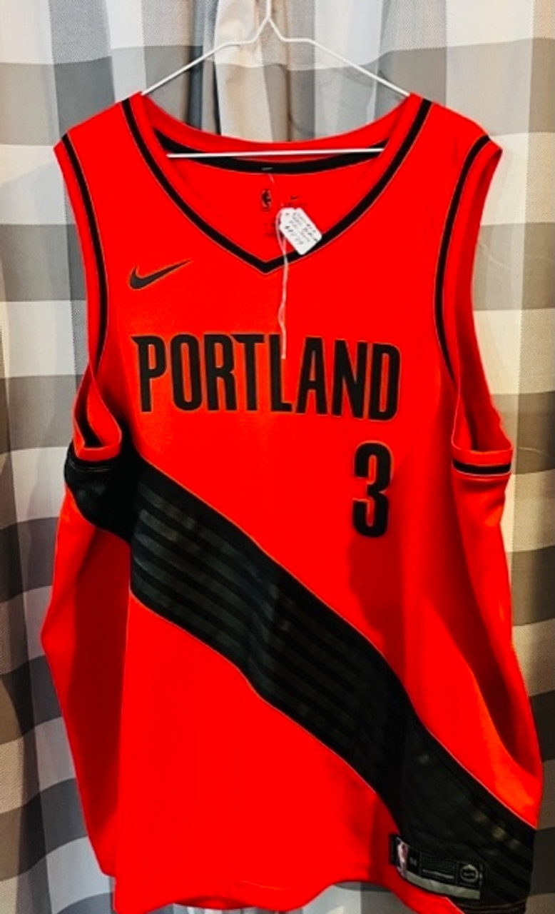 Portland Trail Blazers CJ McCollum Nike Red Statement Jersey