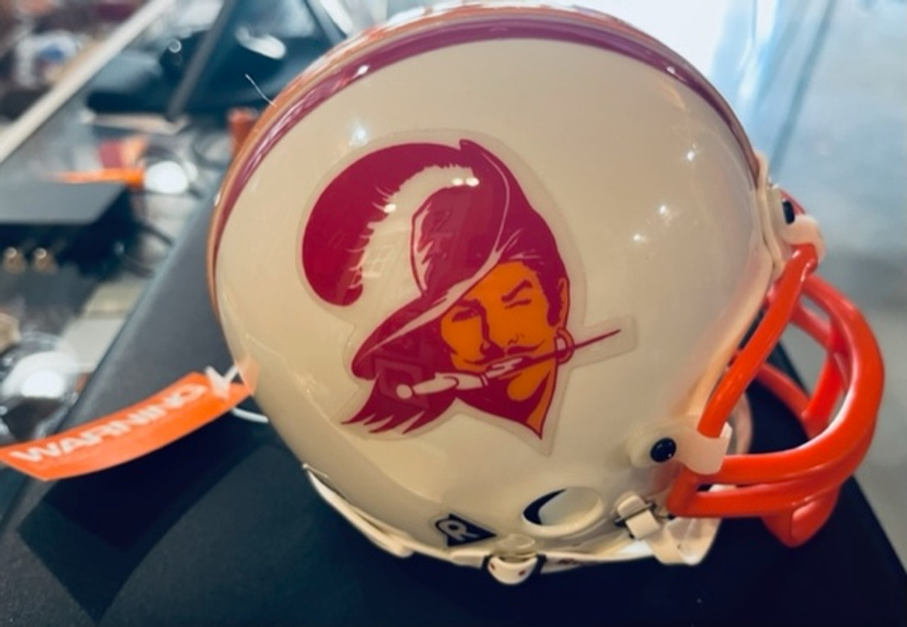 Tampa Bay Buccaneers NFL Riddell Throwback Mini Helmet