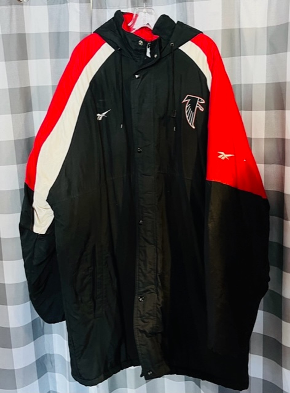 Vintage REEBOK NFL Atlanta Falcons American Football Jersey Black XL