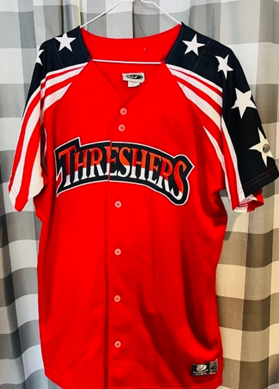 Clearwater Threshers #4 Game Used Grey Jersey 50 CWT0130 - Game Used MLB  Jerseys at 's Sports Collectibles Store