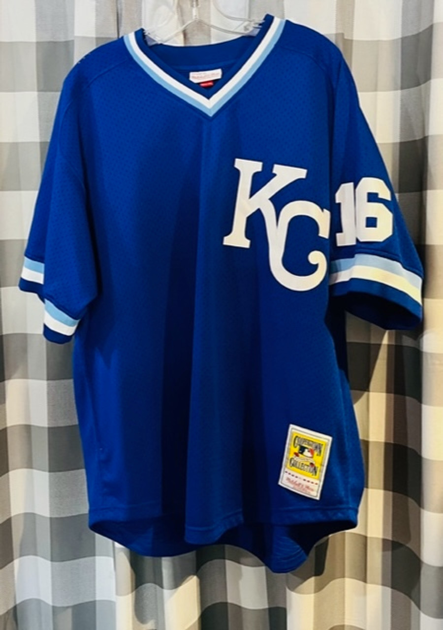 Mlb Kansas City Royals #16 Throwback Baseball Jersey