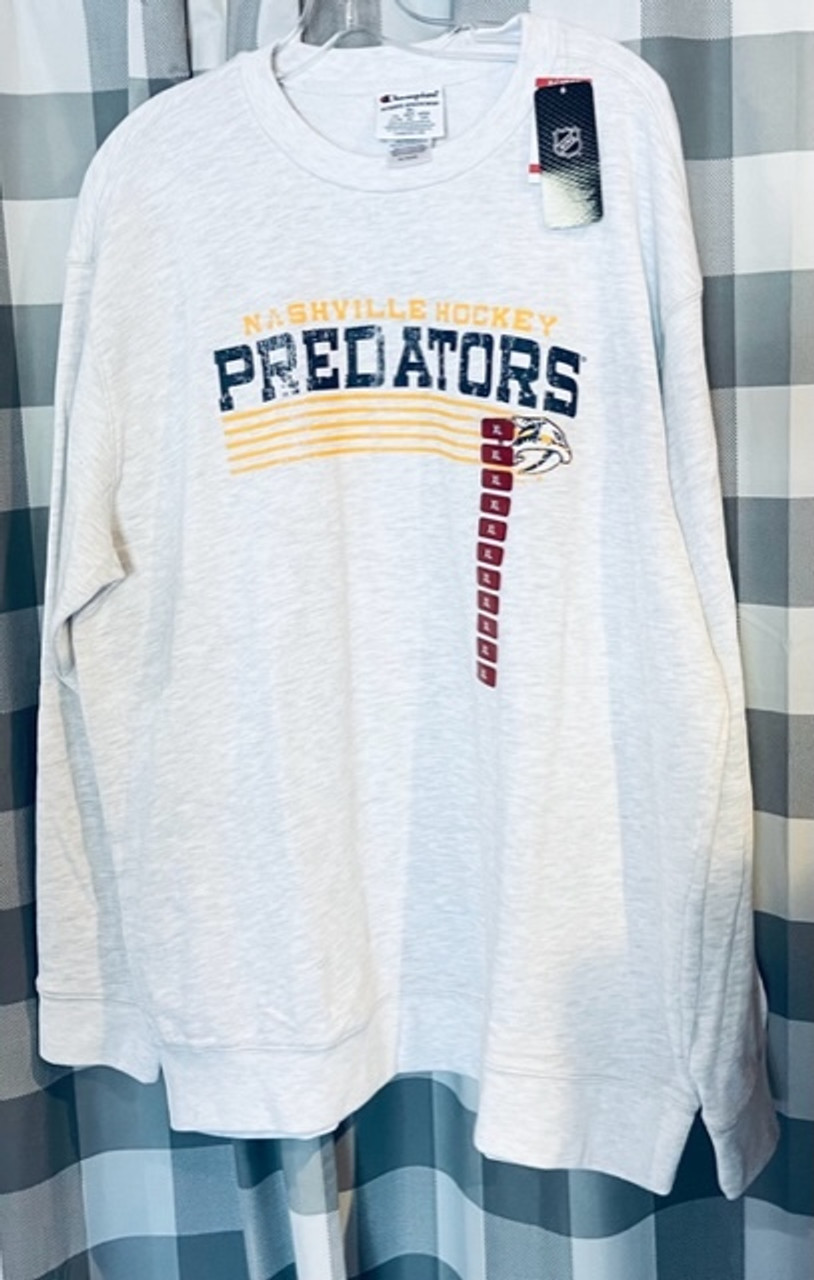 Nashville Predators NHL Champion Predators Crew Neck Sweatshirt