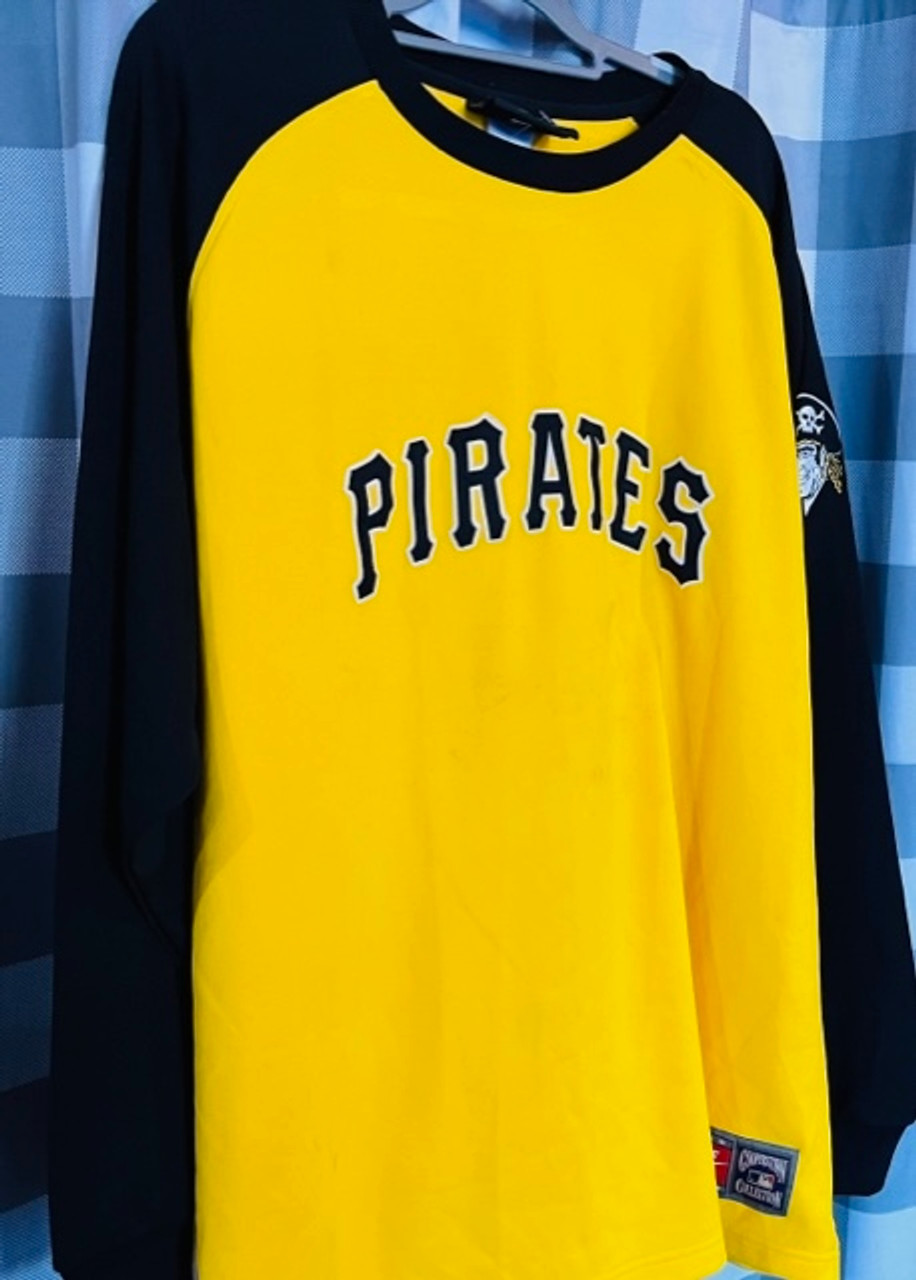 Pittsburgh Pirates MLB Majestic Willie Stargell Long Sleeve Shirsey