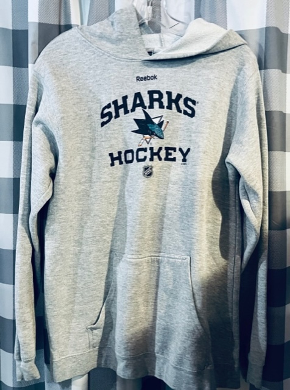 San Jose Sharks NHL Reebok Authentic Team Logo Hoodie