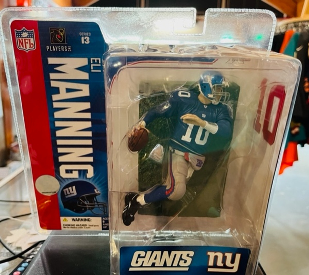 Eli Manning New York Giants NFL McFarlane Series 20 Red Jersey Variant