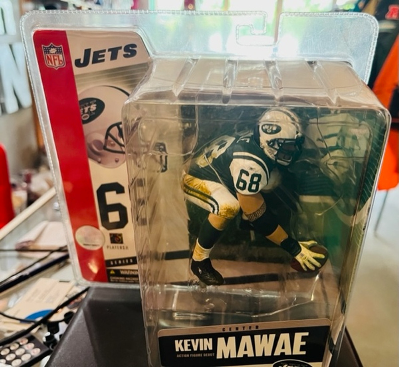 New York Jets NFL Kevin Mawae McFarlane Series 12 Figure