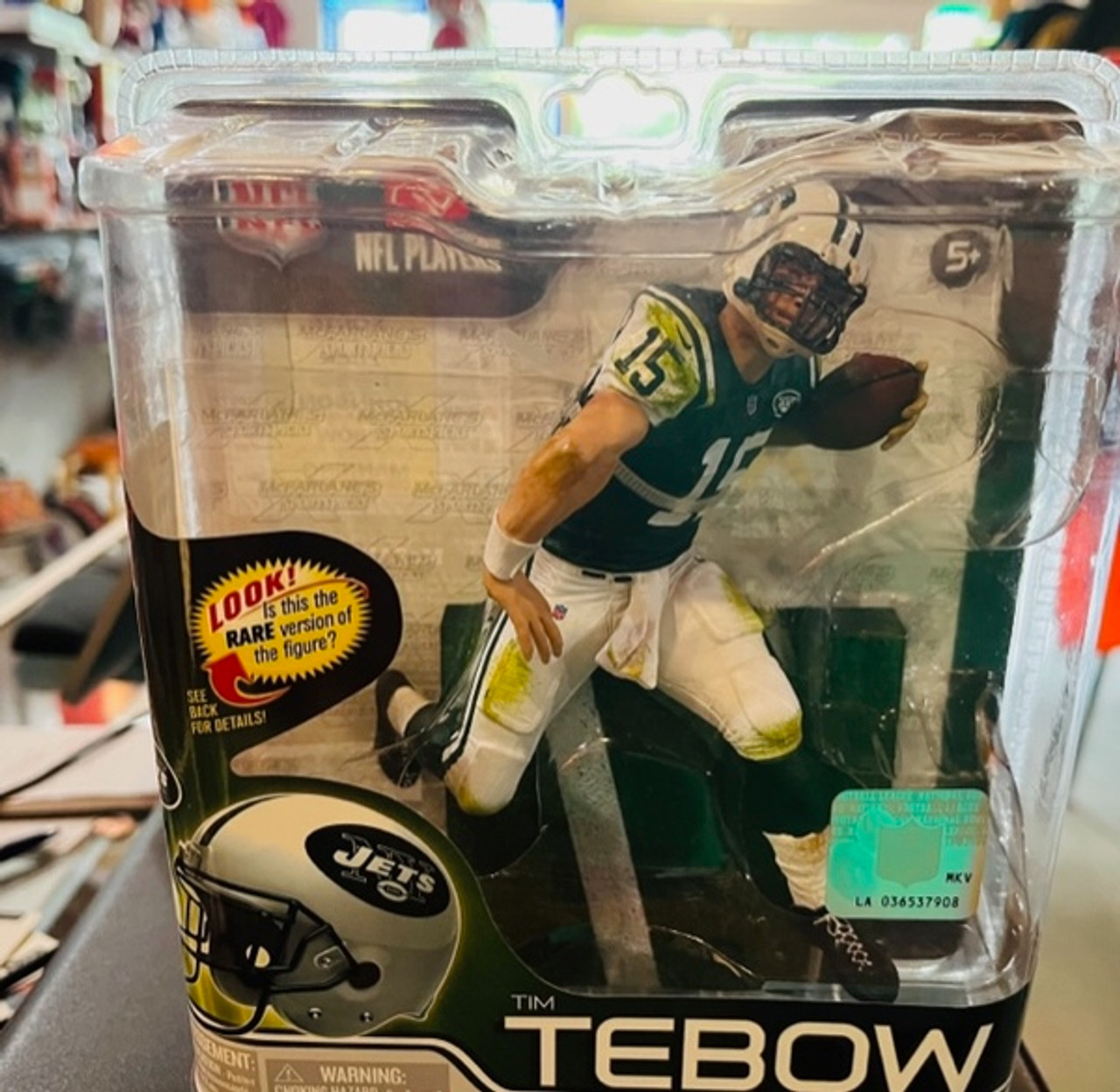 New York Jets Tim Tebow McFarlane NFL Series 31 Figure