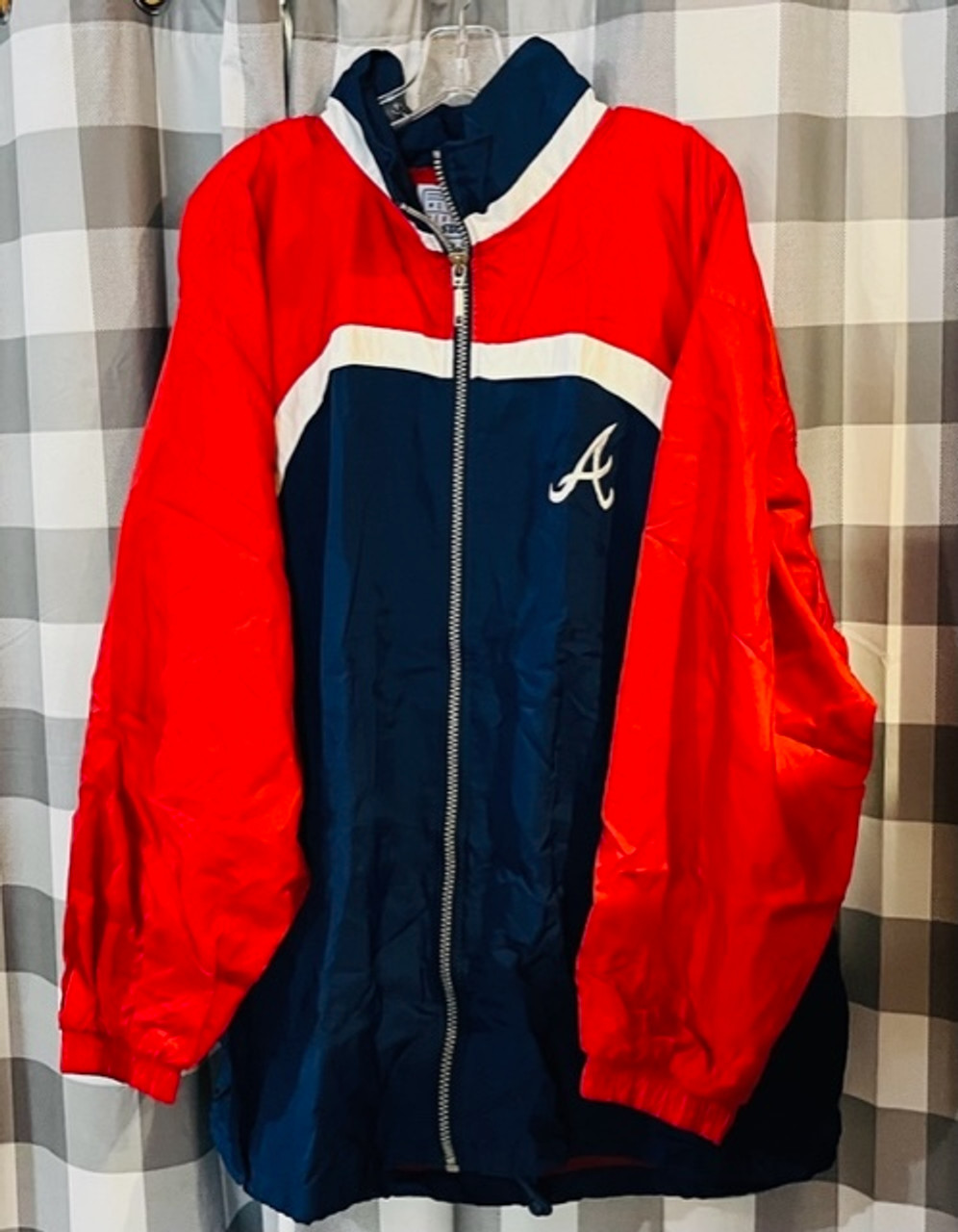 Lids Atlanta Braves Mitchell & Ness Undeniable Full-Zip Hoodie Windbreaker  Jacket - Royal