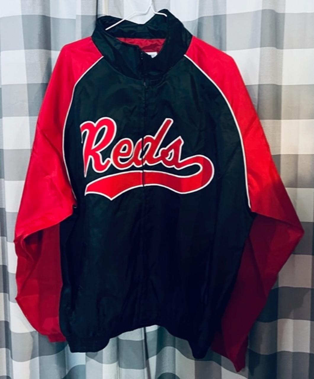 Vintage Cincinnati Reds Baseball Jersey Majestic Size Large 