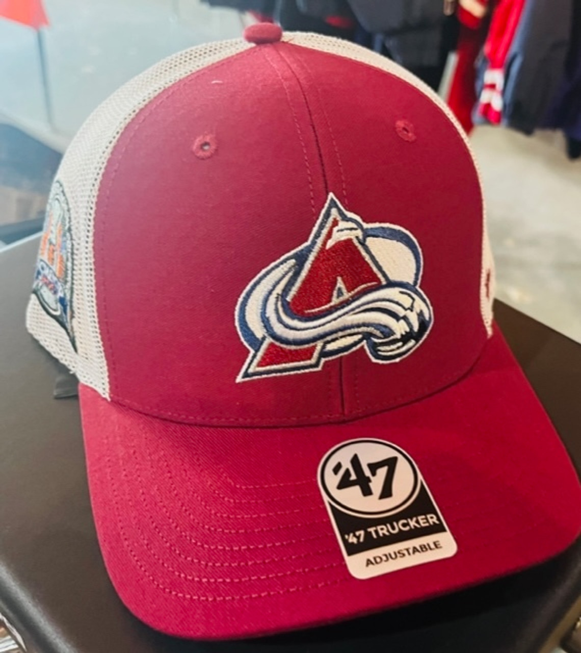 2 Tone Side Patch Snapback Colorado Avalanche