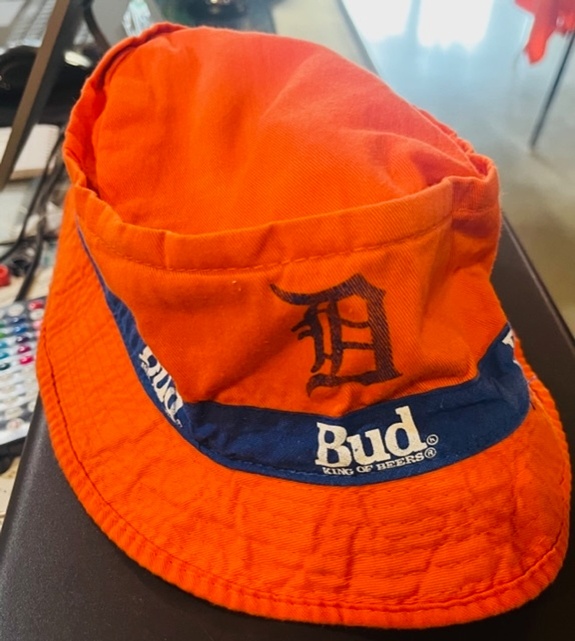 Detroit Tigers MLB Vintage Bud Giveaway Bucket Hat