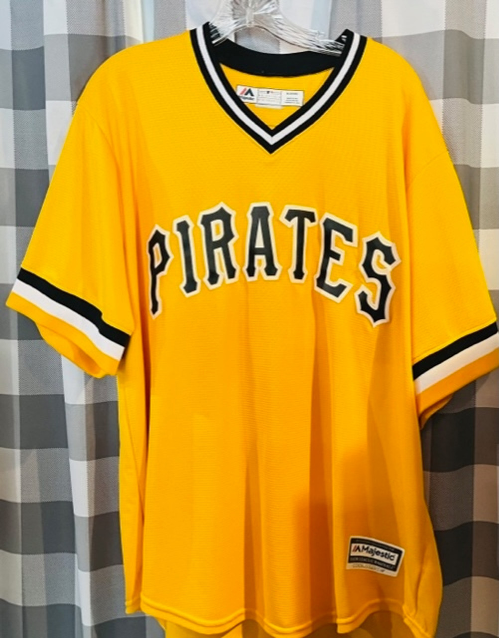 Pittsburgh Pirates Gerrit Cole Majestic Flexbase Gold Jersey