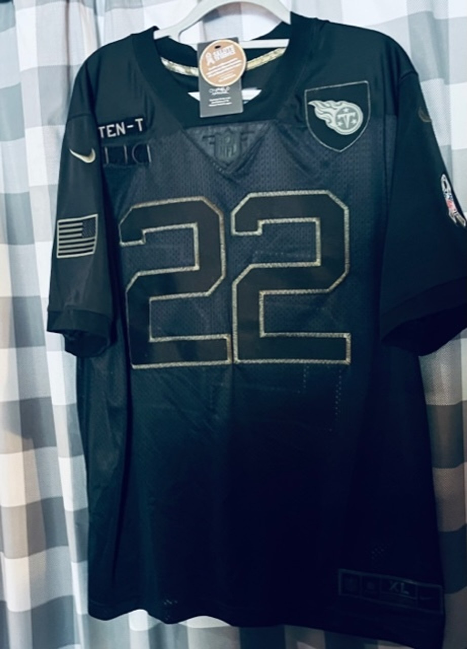 Derrick Henry #22 Tennessee Titans Nike Game NFL Football Jersey