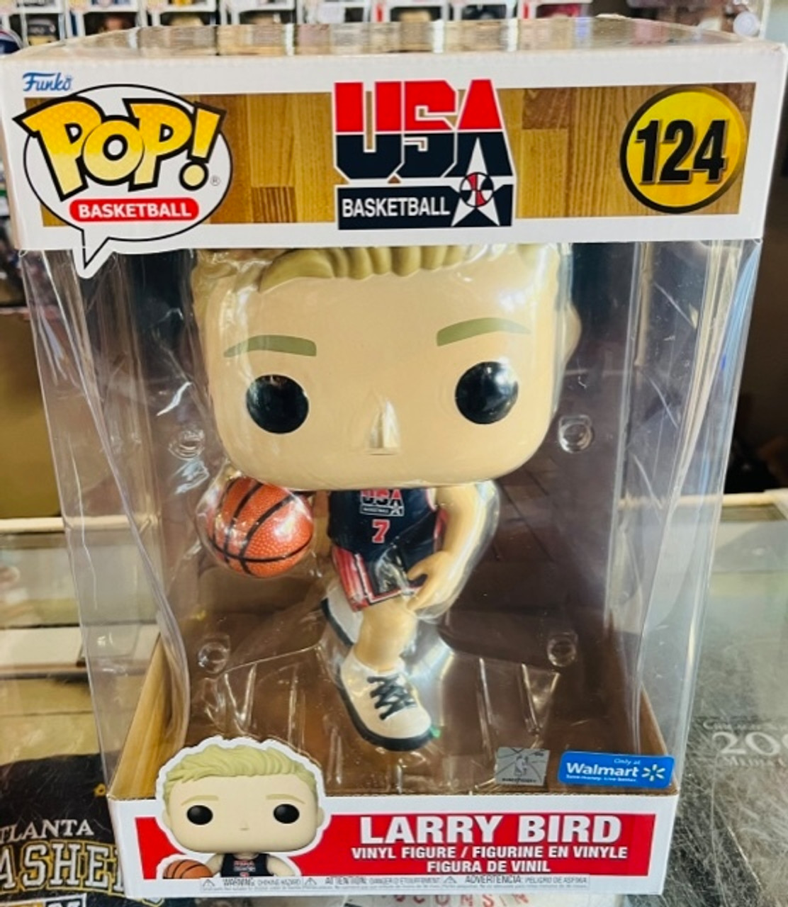 Pop Jumbo Larry Bird Team USA #124 Exclusive