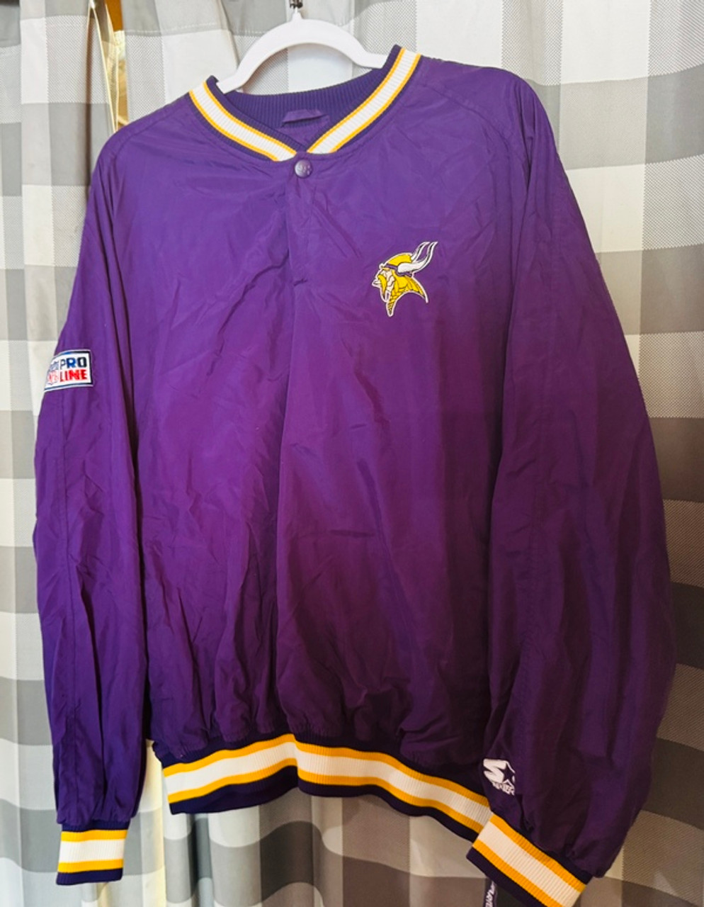 Pro Line Minnesota Vikings ジャケット XL Minnesota Vikings NFL Vintage Starter Pro Line Team Jacket