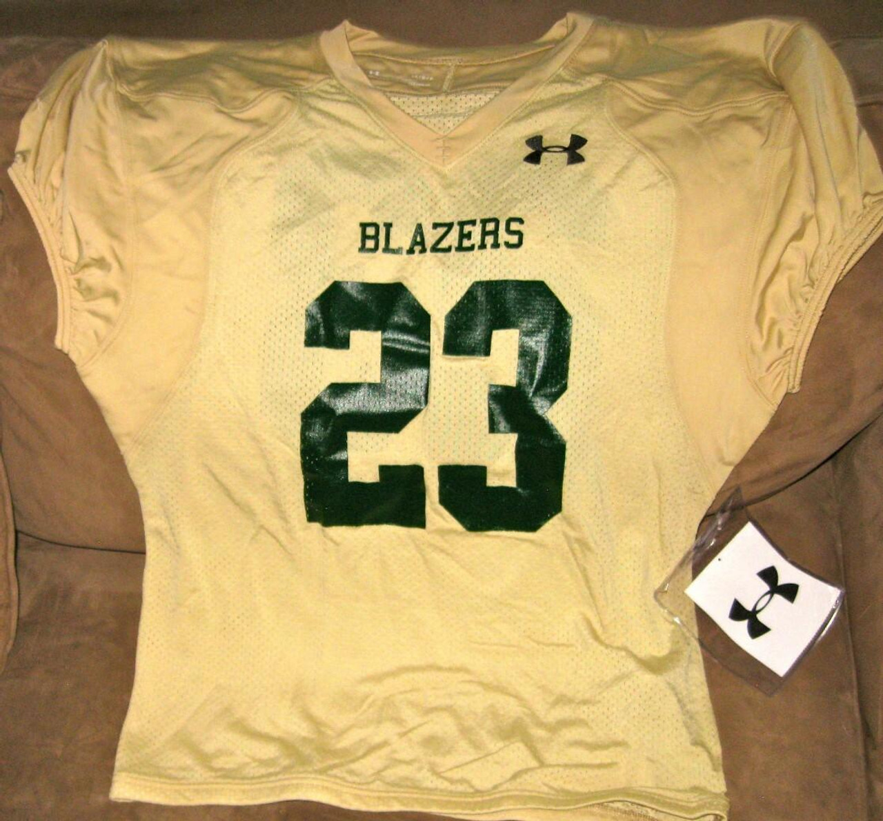 under armour football practice jersey