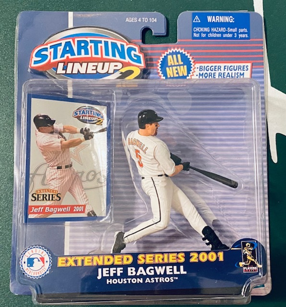 Jeff Bagwell Houston Astros 2001 Starting Lineup 2 Figure New