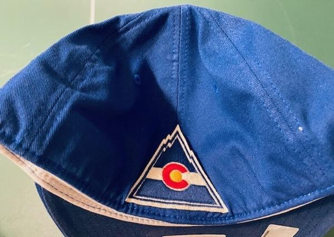  Reebok Colorado Rockies Hockey Throwback Vintage Crew