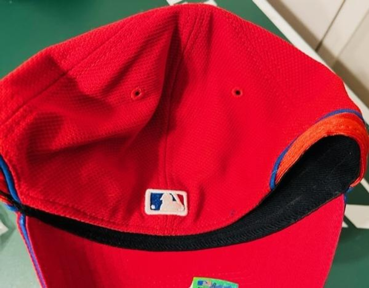 Philadelphia Phillies MLB New Era 39Thirty Vintage BP Hat