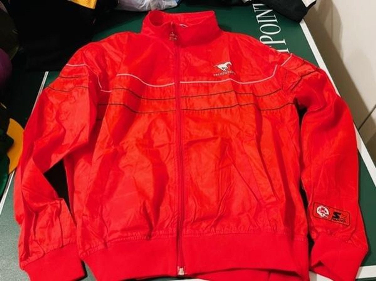 Calgary Stampeders CFL Vintage Starter Windbreaker Jacket