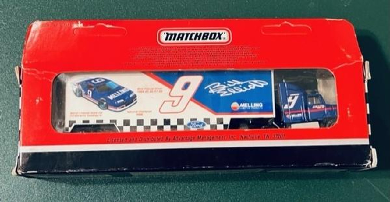 Bill Elliott #9 NASCAR Super Stars Transporters Die-Cast